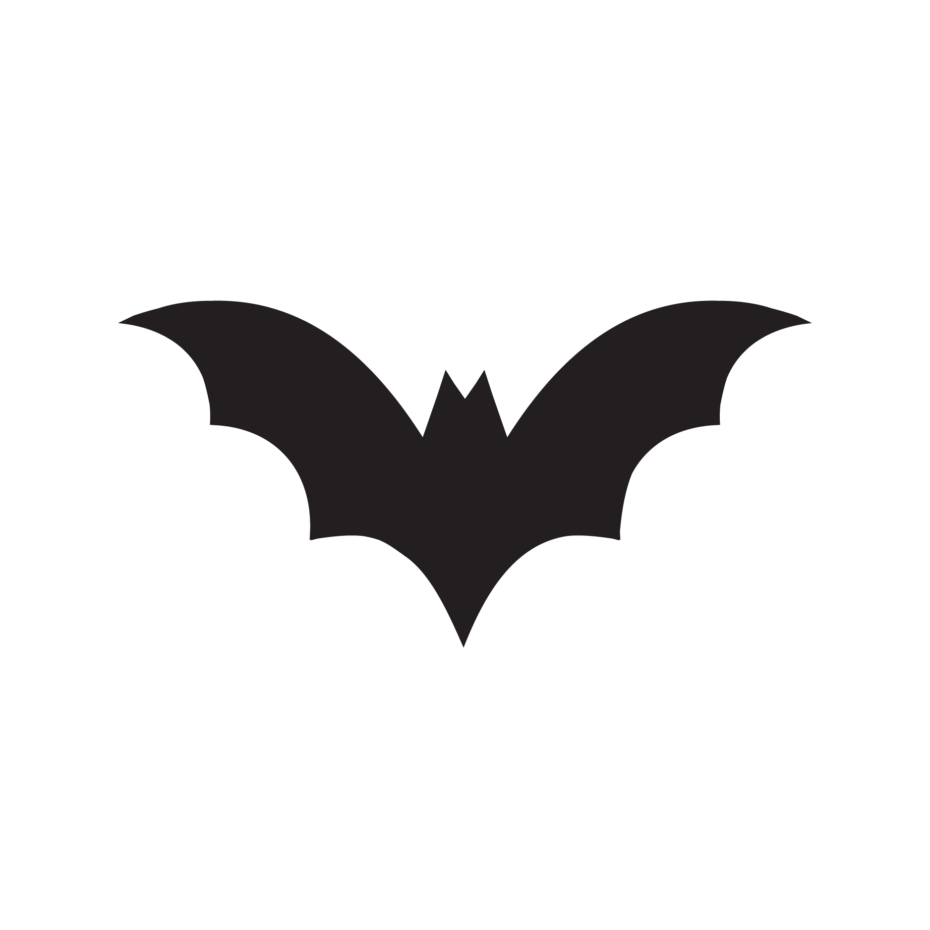 logo graphic of a bat